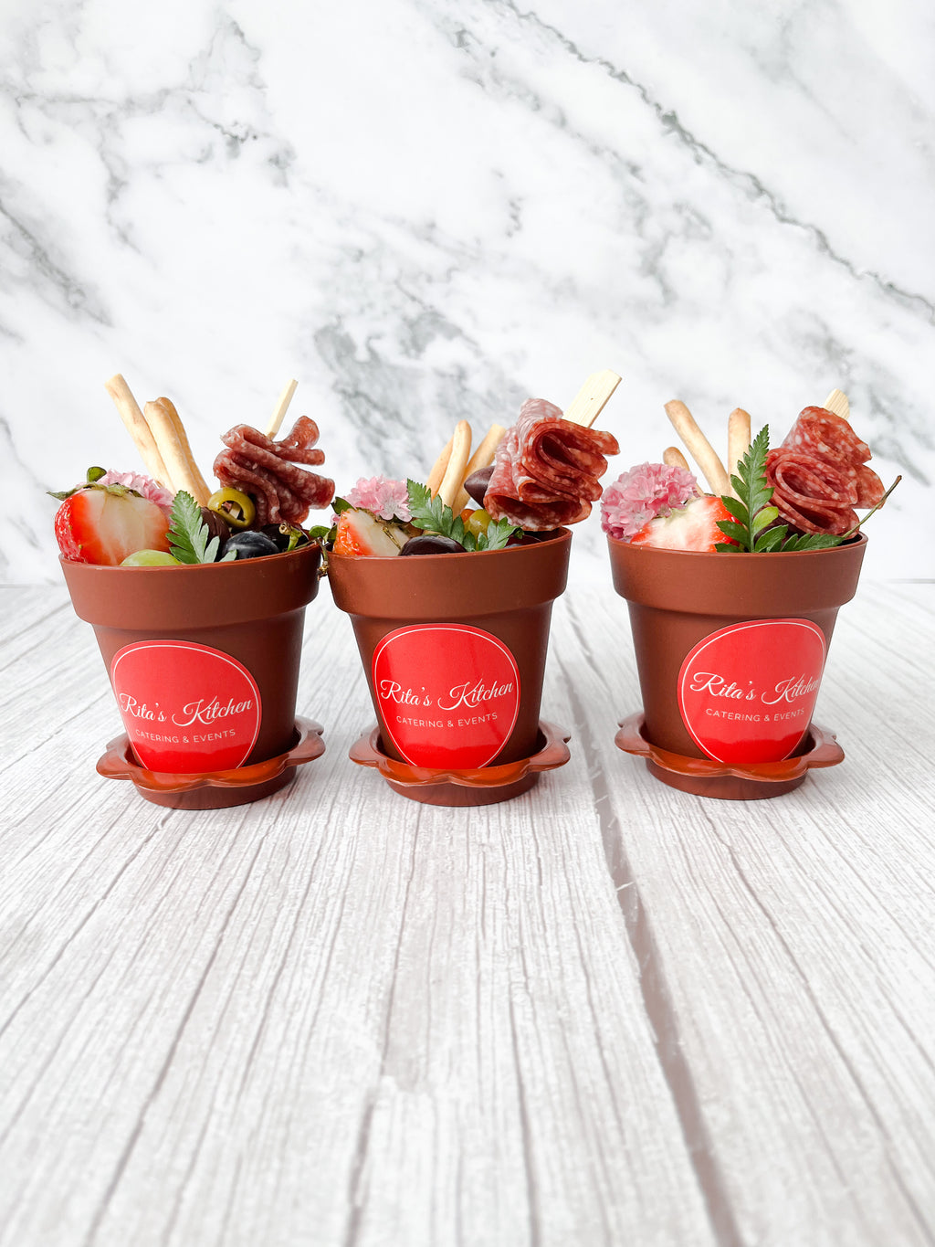 Garden Charcuterie Cups