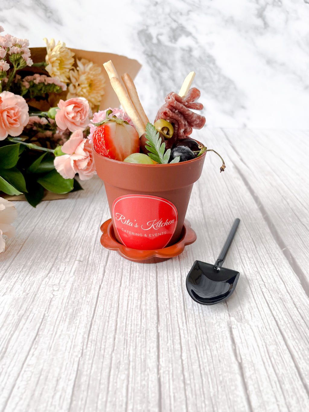 Garden Charcuterie Cups